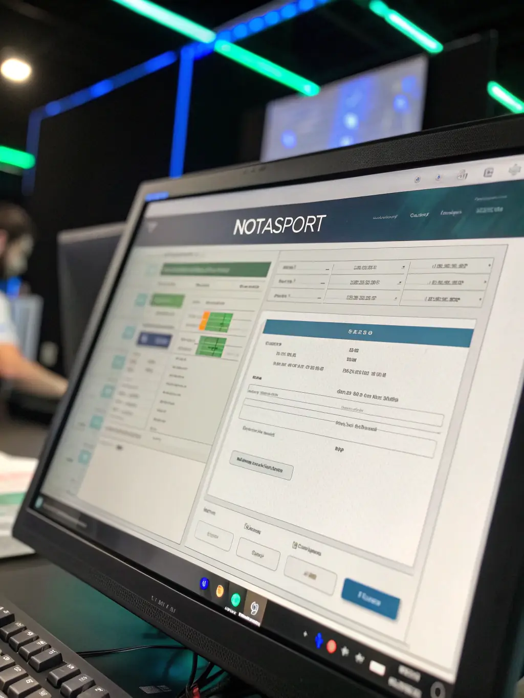 A close-up of Shopmonkey's invoicing system on a computer screen, showing a detailed invoice with clear pricing and payment options.